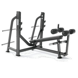 banc-olympique-décline Banc olympique décliné professionnel E7041 Fusion Pro noir