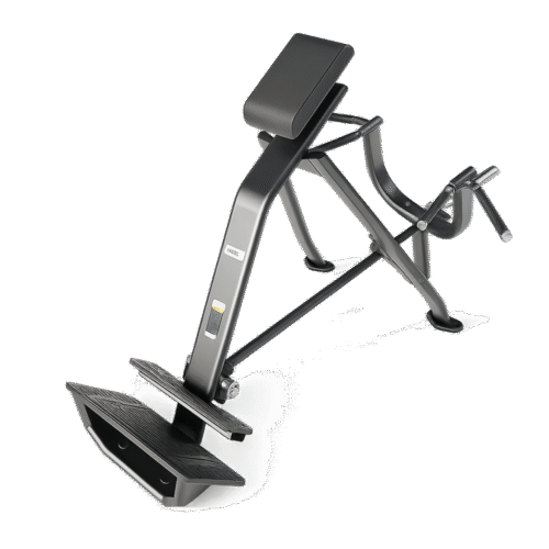 Rowing incliné professionnel E7061 Fusion Pro noir salle de sport