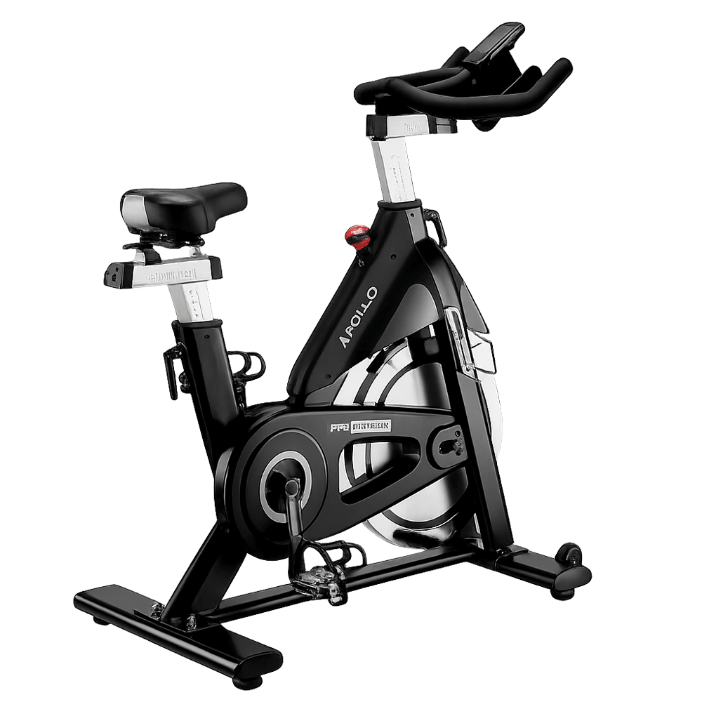 V&eacute;lo de spinning professionnel APOLLO avec r&eacute;sistance magn&eacute;tique 20 kg