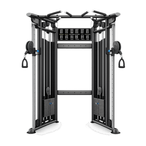Station-Fonctionnelle-Prestige-Professionnelle-–-U2017C Station fonctionnelle Prestige U2017C double poulie 95 kg professionnelle