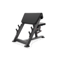 Banc curl pupitre assis U2044 EVOST III noir salle de sport