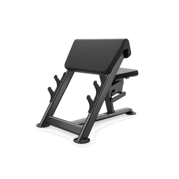 Banc curl pupitre assis U2044 EVOST III noir salle de sport