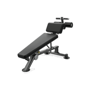 Banc d&eacute;clin&eacute; professionnel U2037 noir salle de sport