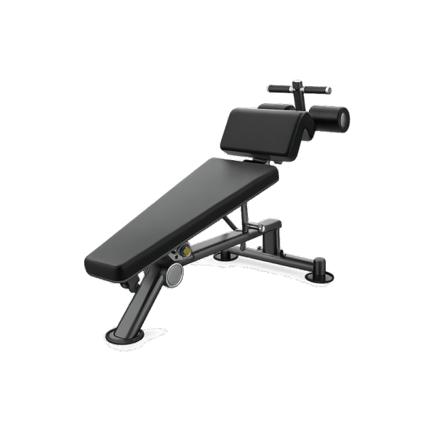 Banc-Décliné-Professionnel-U2037 Banc décliné professionnel U2037 noir salle de sport