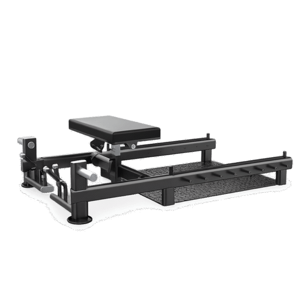 Banc glute bridge professionnel A606 noir salle de sport