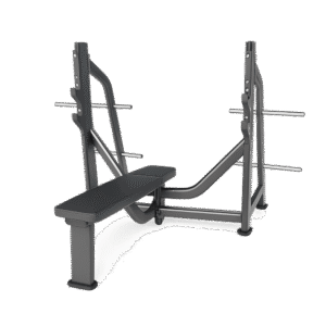 Banc-Olympique-Plat-E7043 Banc olympique plat professionnel E7043 noir salle de sport