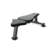 Banc plat professionnel U2036 noir salle de sport