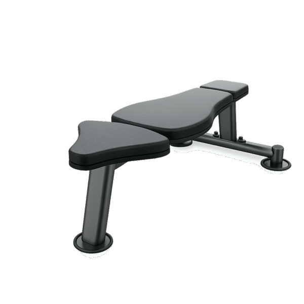 Banc-Plat-Professionnel-U2036 Banc plat professionnel U2036 noir salle de sport