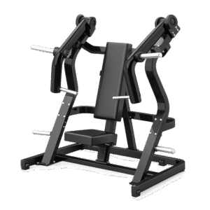 Machine chest press incliné professionnelle Y915Z noir salle de sport