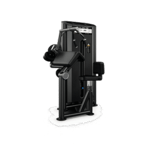 Machine extension triceps assis U2027 professionnelle noir salle de sport