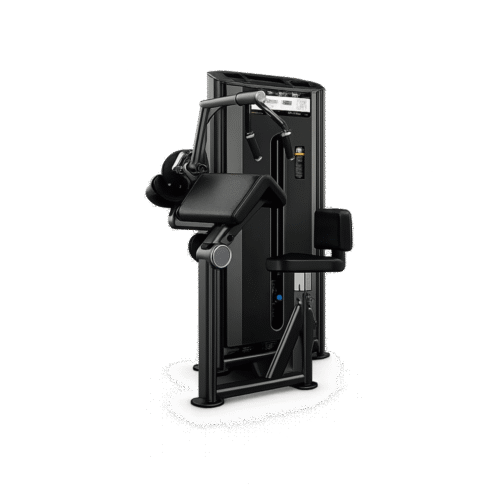 Machine extension triceps assis U2027 professionnelle noir salle de sport