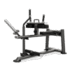 Machine mollets assis professionnelle U2062 noir salle de sport