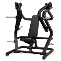Machine wide chest press professionnelle Y910Z noir salle de sport
