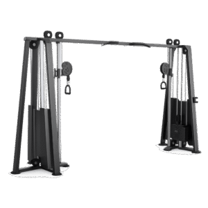 Poulie-Vis-à-Vis-EVOST-Professionnelle-E3016 Poulie vis-à-vis EVOST E3016 professionnelle noir salle de sport