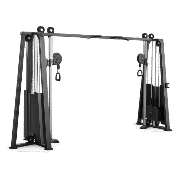 Poulie-Vis-à-Vis-EVOST-Professionnelle-E3016 Poulie vis-à-vis EVOST E3016 professionnelle noir salle de sport