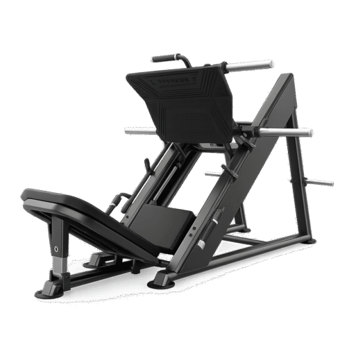 Presse à cuisses inclinée 45 degrés U2056S noir salle de sport