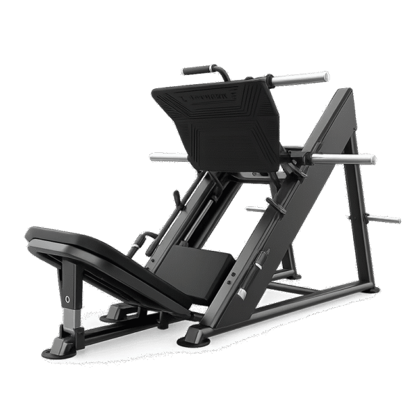 Presse à cuisses inclinée 45 degrés U2056S noir salle de sport