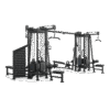 EVOST III station poulies 8 postes U2066PF noir salle de sport professionnelle