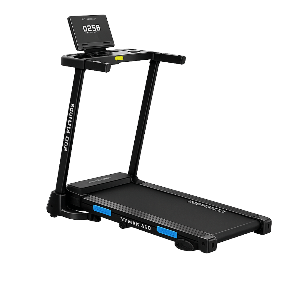 tapis de course motoris&eacute; nyman 400 fitness pliable maison