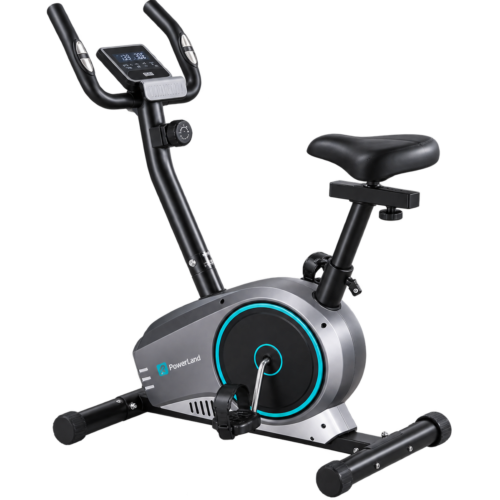 Vélo d’appartement magnétique Dynamic 8 niveaux avec écran LCD