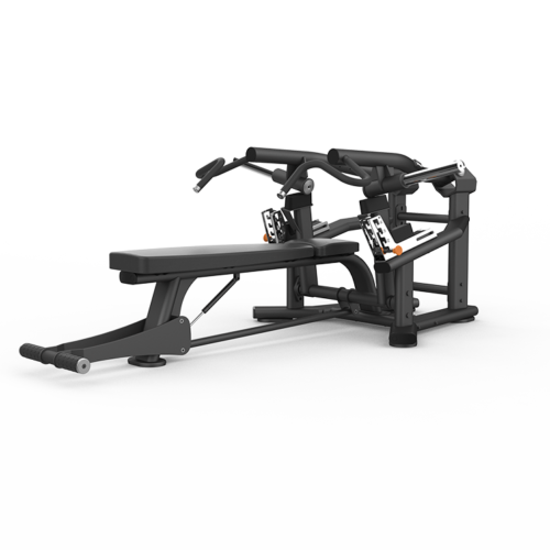 developpe-couche-horizontal-iso-sh-g6918 La Presse Développé Couché Horizontal SH-G6918 de SHUA est une machine de musculation iso-latérale conçue pour un entraînement efficace et ciblé des pectoraux, triceps et deltoïdes.